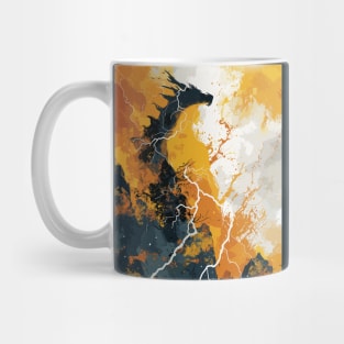 Lightning dragon deity Mug